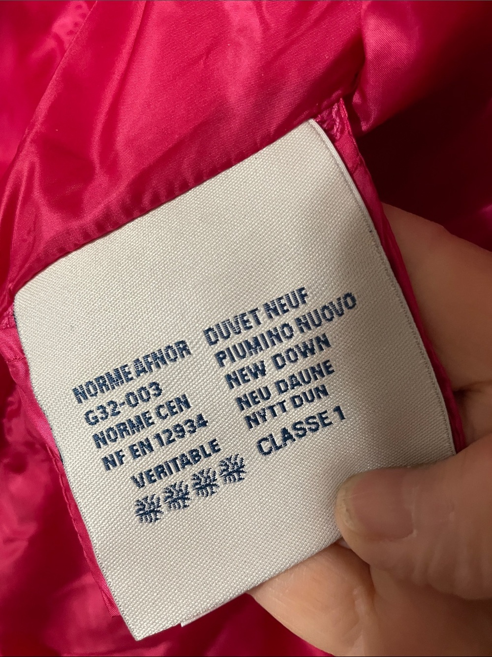 Authentic Moncler Prune Giubbotto Prune Jacket With Pink Tweed Size 3/Large - Picture 9 of 16